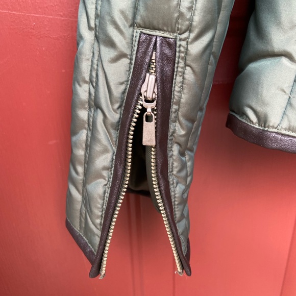 Michael Kors Olive Green Hunter Jacket -Size Small - Picture 10 of 16
